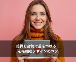 箔押し封筒で差をつける！心を掴むデザインのコツ