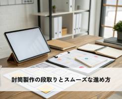 封筒製作の段取りとスムーズな進め方