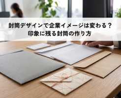 封筒デザインで企業イメージは変わる？